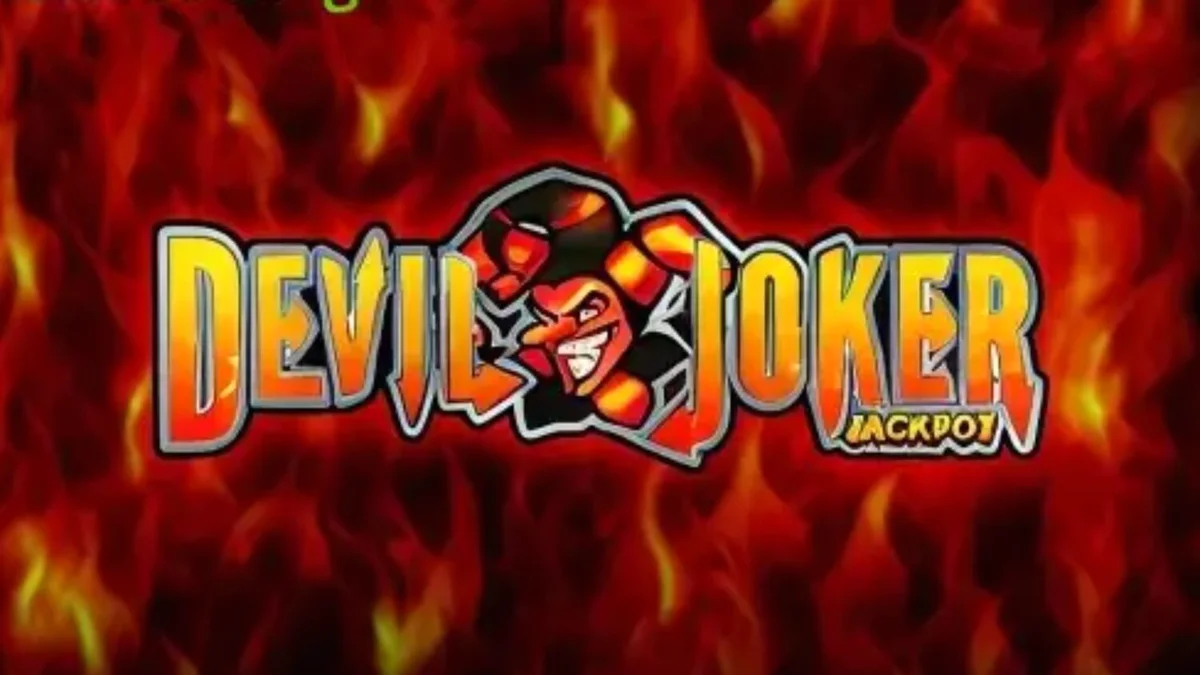 Interface do jogo Devil Joker Jackpot em um smartphone moderno